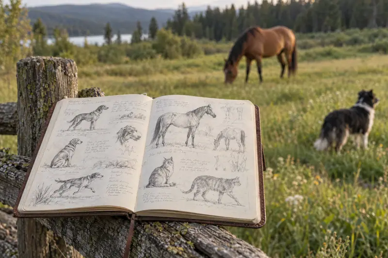 Observation d’un groupe d’animaux dans leur milieu naturel